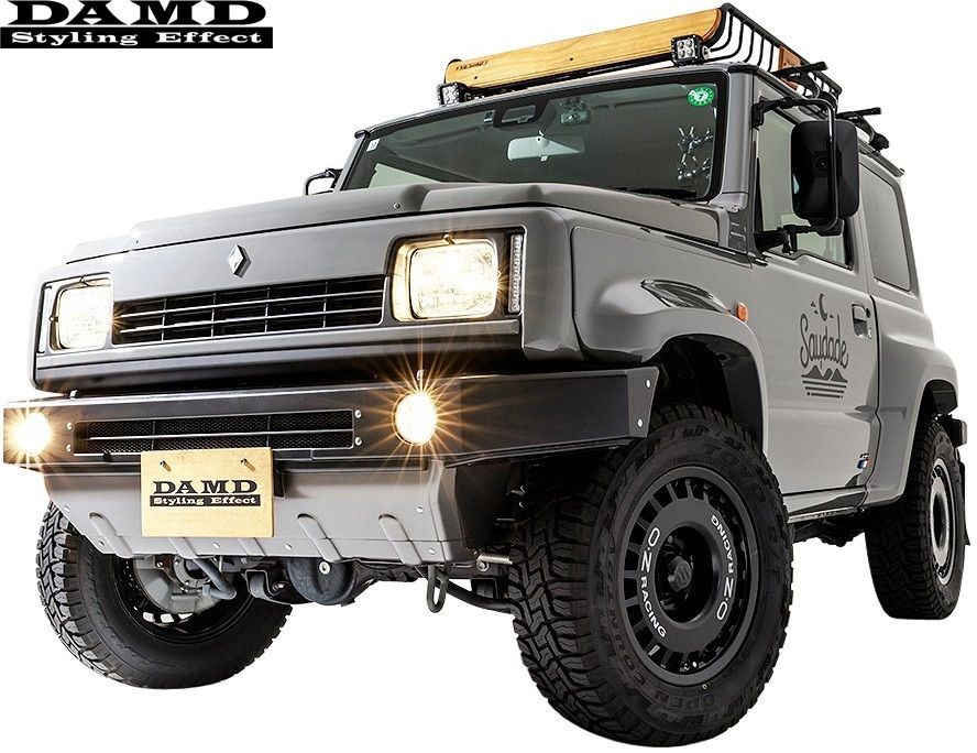 ダムドDAMD JB74W ジムニーシエラ little Dフロントバンパー DAMD