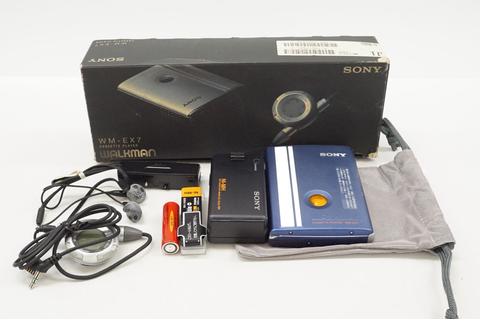 C091201-1 SONY WALKMAN WM-EX7 カセットウォークマン ♥ 元 き