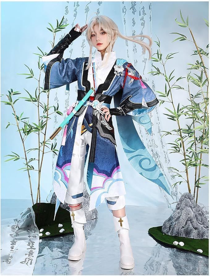 崩壊 スターレイル彦卿 げんきょうコスプレ衣装 コスチューム 仮装 変装 Cosplay 文化祭 学園祭 撮影用 イベント 誕生日 プレゼント ハロウィン クリスマス ウィッグ付き フルセット