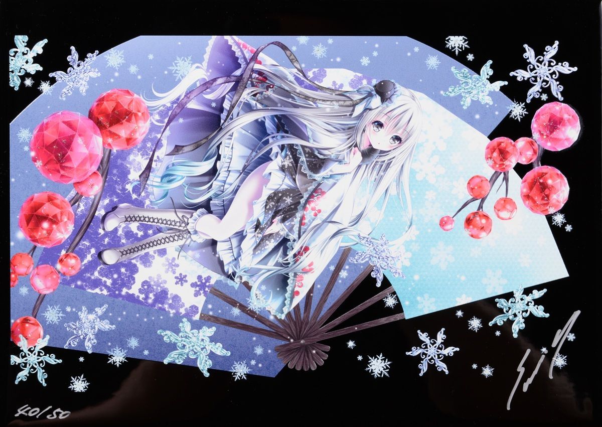 てぃんくる 漆版 愛鳥の五季折々 版画 アールジュネス アールビバン保証書付