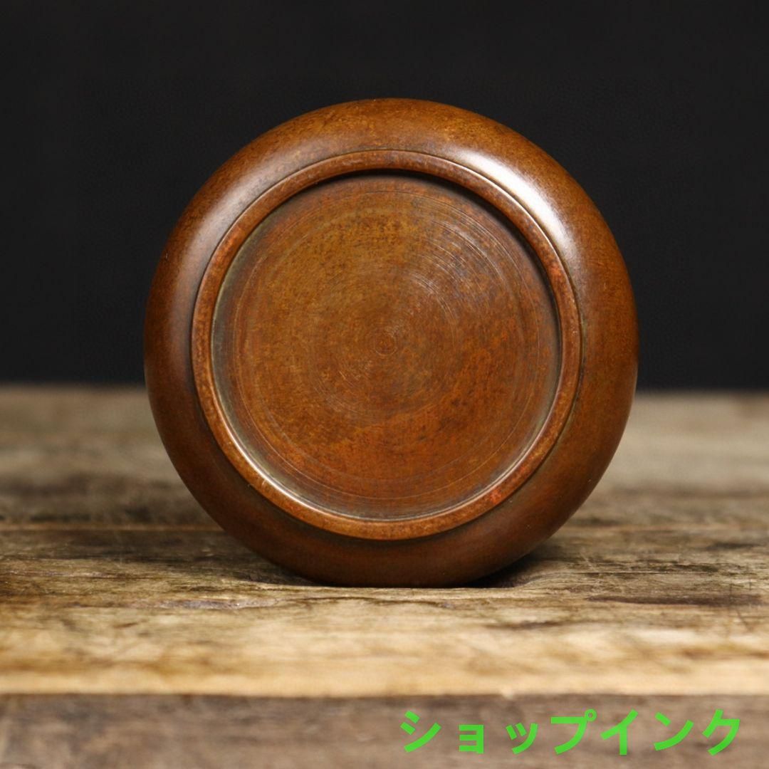 銅細工  灰皿  蓋付き灰皿 香炉  装飾品   工芸品 美術品 置物 蘇工 純銅 カササギ 香炉 灰皿 装飾品 工芸品 美術品 置物