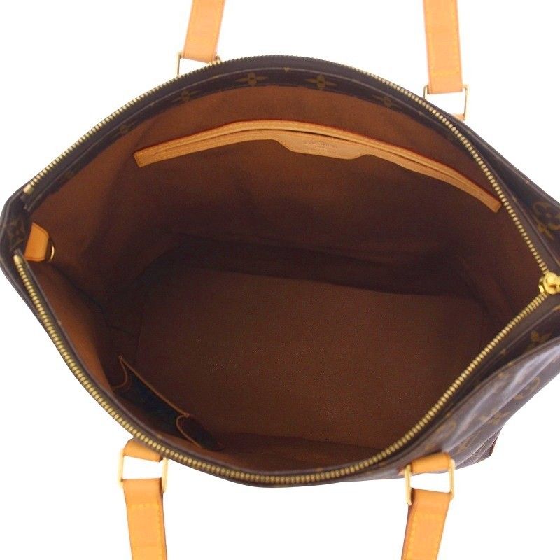 LOUIS VUITTON ハンドバッグ モノグラム カバ メゾ ブラウン 茶 ルイヴィトン LOUIS VUITTON カバ メゾ トートバッグ ハンド PVC