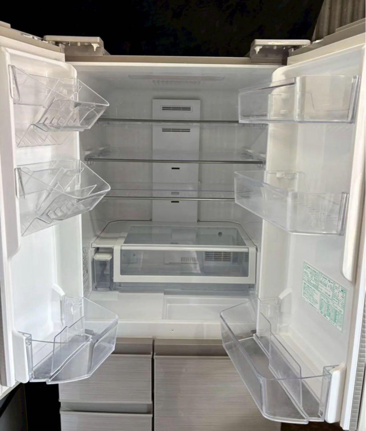 SHARP 冷蔵庫 SJ-F501E-N 2019年製 502L 観音開き SHARP 冷蔵庫 SJ-F502E-S 2019年製 502L 観音開き - メルカリ