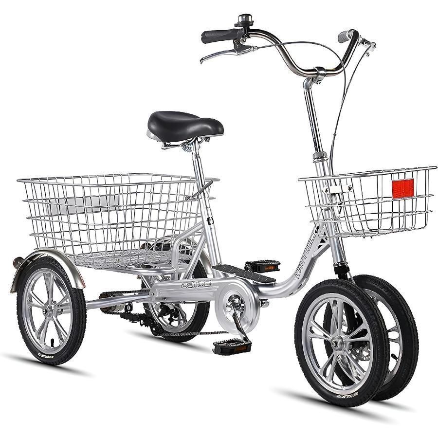 自転車本体 Classic Veacle 豊富な，お得 【送料無料】三輪自転車 高齢者用 快適な乗り心地 三輪