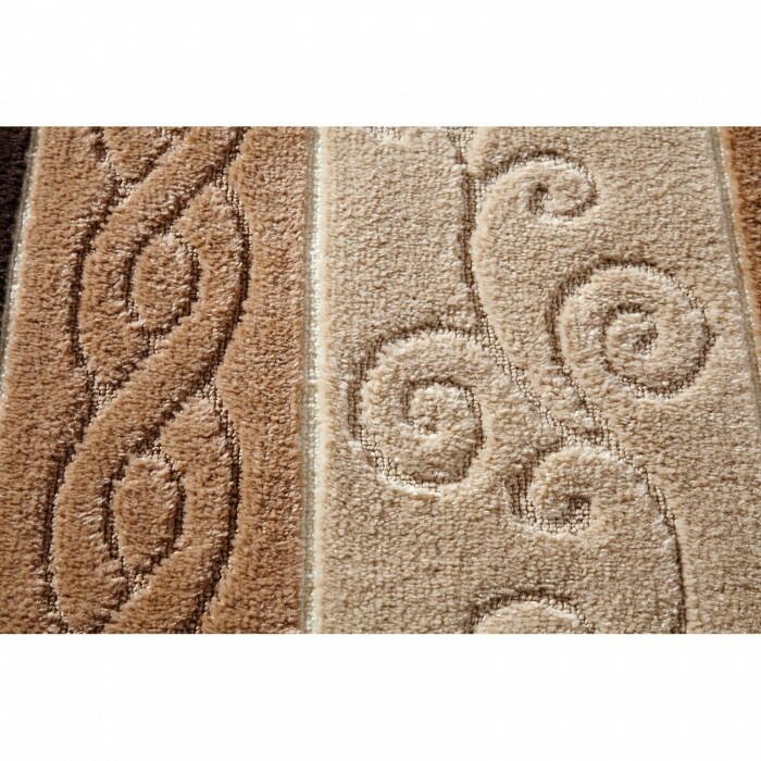 ステラ トイレマット 日本製 80×130cm ベージュ