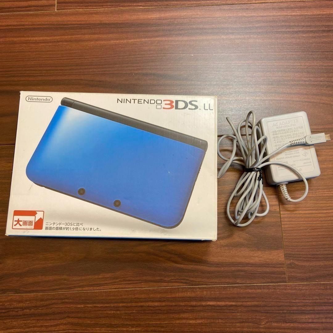 ニンテンドー3DS LL ブルー×ブラック 2911