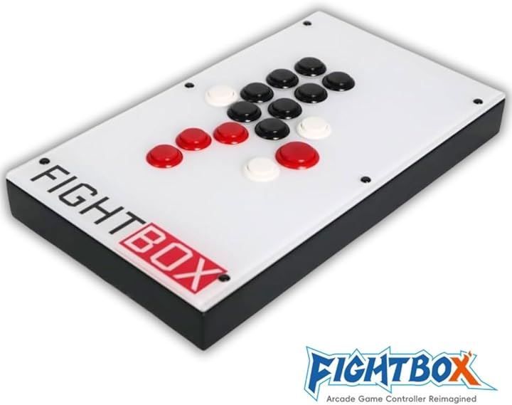FightBox ファイトボックス F10-EX-PC PS3 Switch スイッチ 対応 全ボタン レバーレス アーケード ファイティング スティック ヒットボックス 格闘ゲーム アケコン コントローラー 三和電子製ボタン SOCD対応