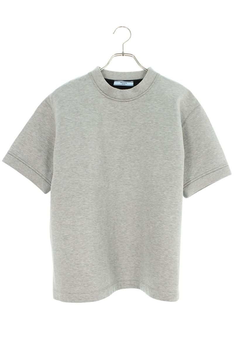 プラダ サイズ:M 135657 S211 1P0H ヘビーオンスクルーネックTシャツ 中古 BS99 プラダ 135657 S211 1P0H ヘビーオンスクルーネックTシャツ