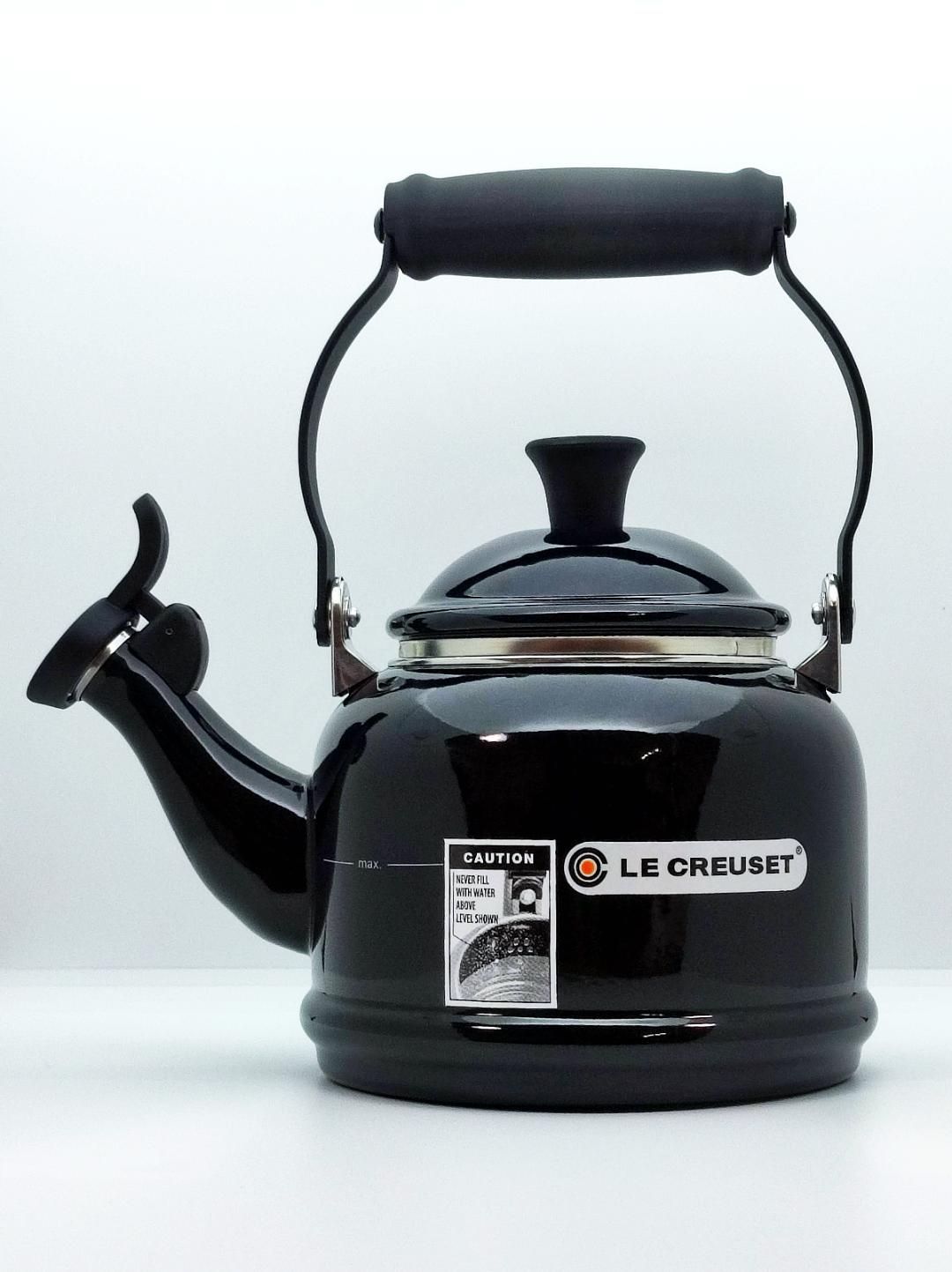 Le Creuset ル・クルーゼ デミケトル 笛吹きケトル シャイニーブラック