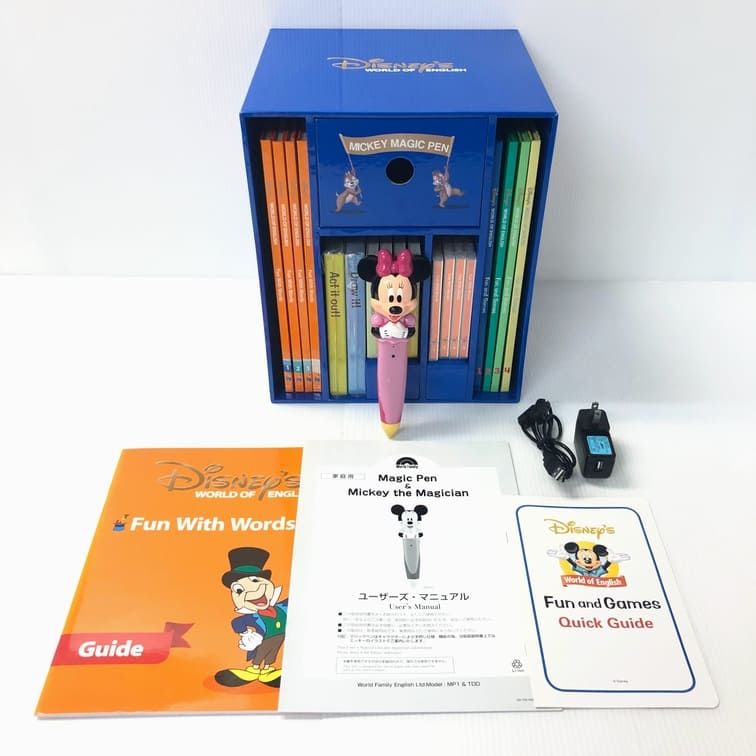 ディズニー英語システム ミッキーマジックペンセット 2014年 未開封多数 g-410 DWE ワールドファミリー 幼児教材