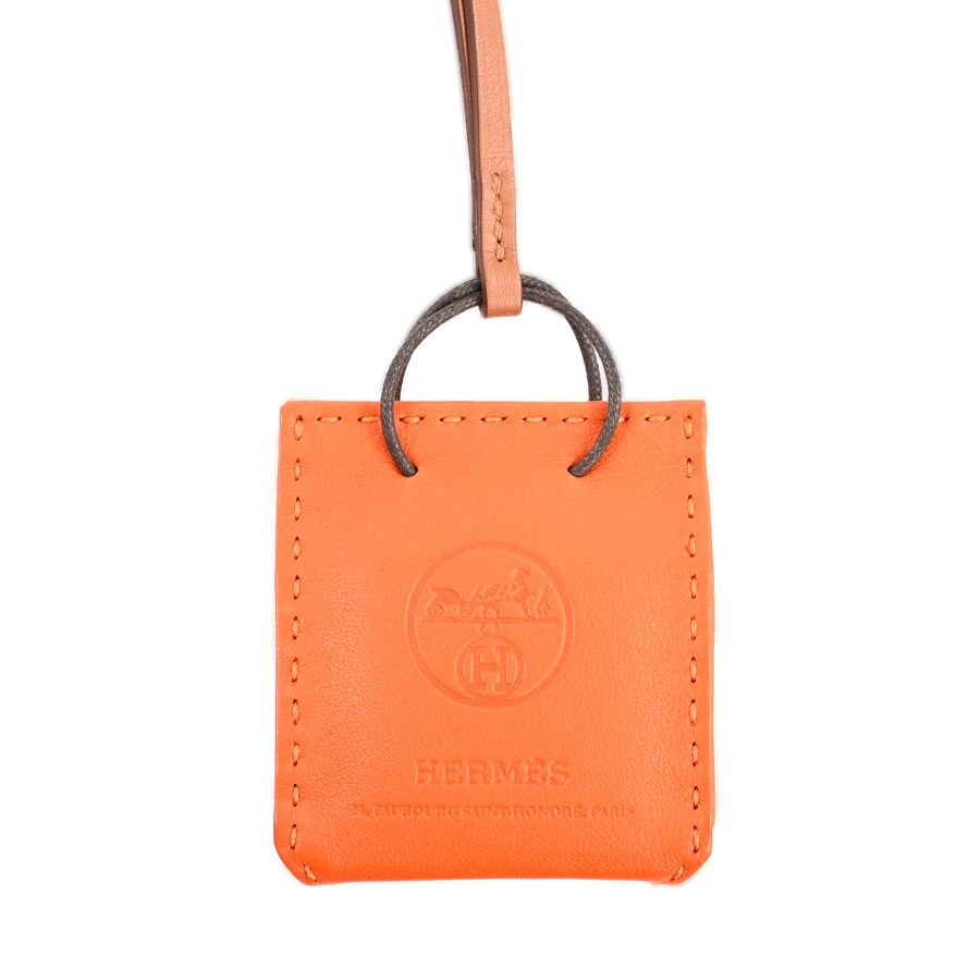 HERMES エルメス　チャーム　サックオランジュ 楽天市場】エルメス サック オランジュ チャーム フュー
