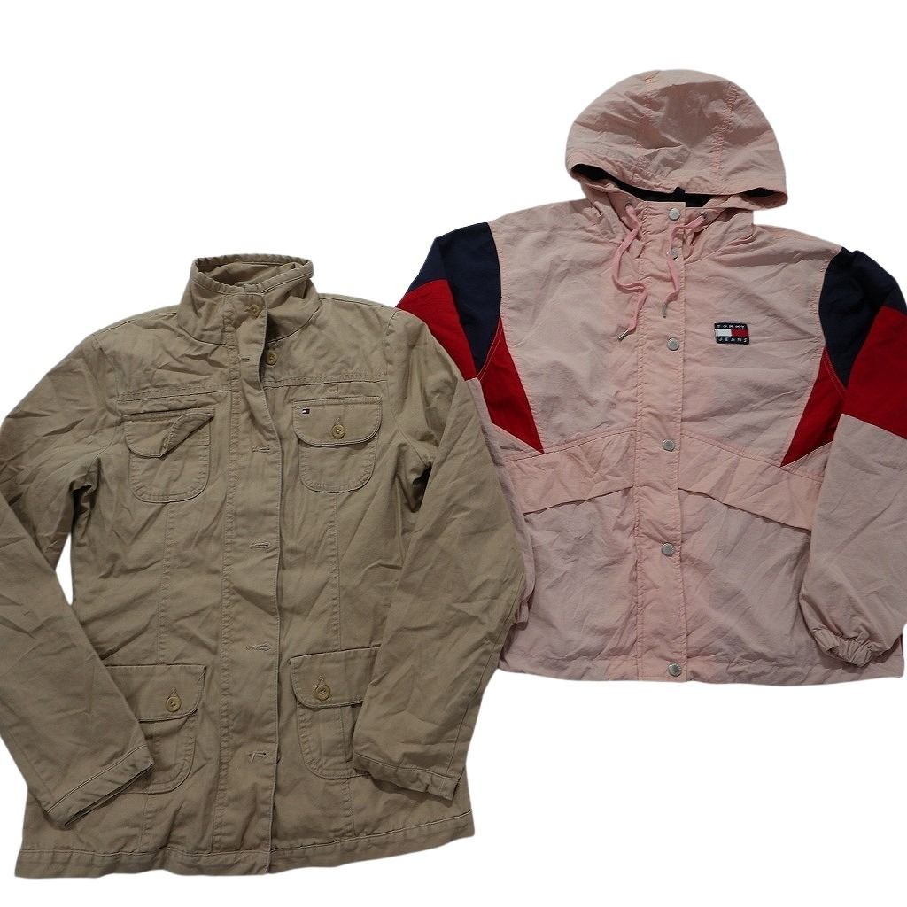 古着卸 ブランドMIX ジャケットMIX 6枚セット レディース M ペンドルトン アディダス トミーヒルフィガー 古着 NC0315 SIROKUMA-CORPORATION_COM