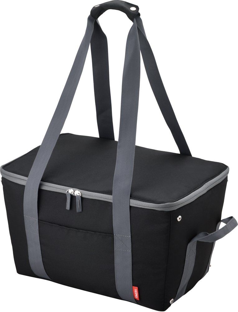 【迅速発送】サーモス 保冷買い物カゴ用バッグ 25L ブラック REJ-025 BK