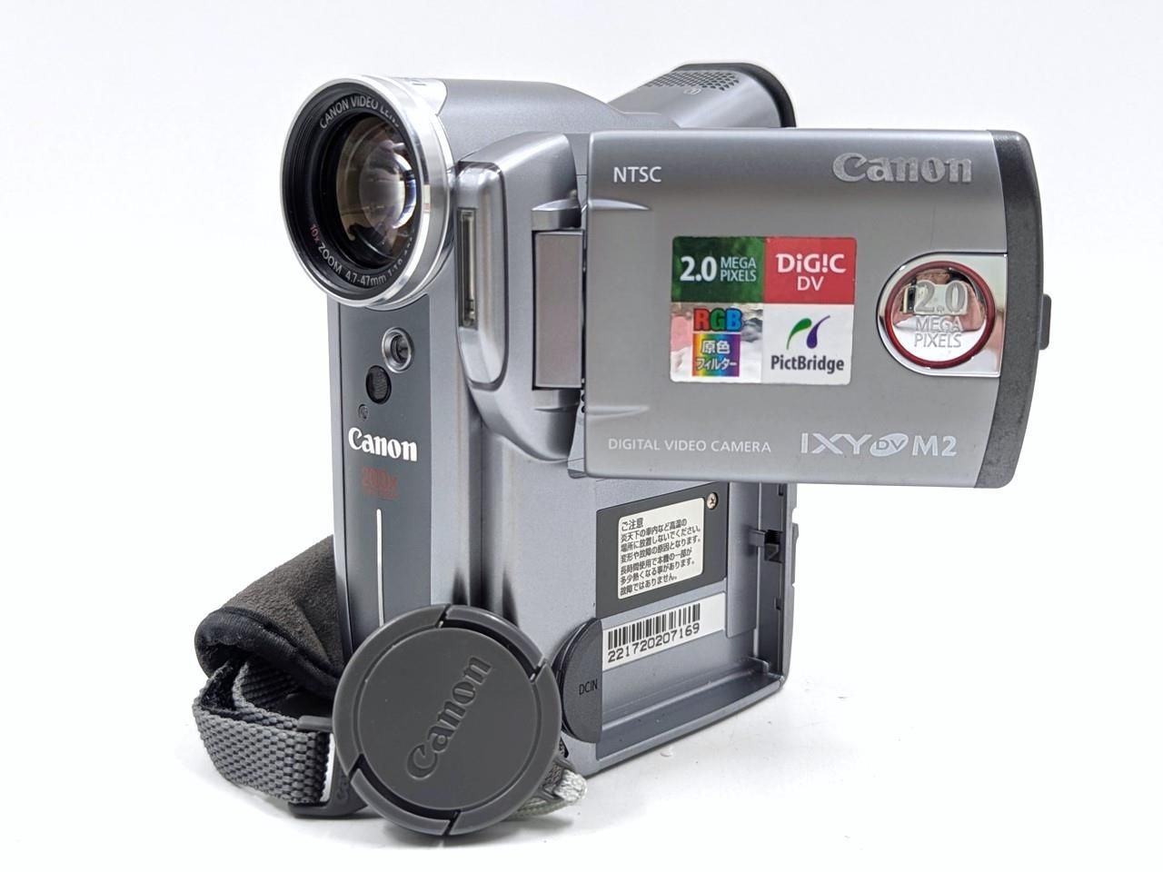 miniDVのダビングに Canon キャノン ビデオカメラ DM IXY DV M 2 01 7日間保証付き