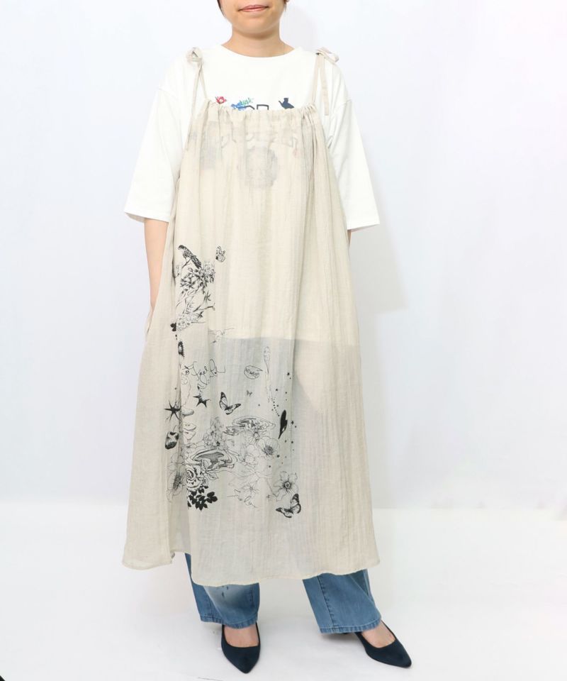 EScollection/イーエス・コレクション BEACHY KNIT DRESS 網メッシュ 透け シースルー Tシャツ　半袖　メンズ　ファッション　トップス スリット 切れ目 EScollection/イーエス・コレクション BEACHY KNIT DRESS 網メッシュ