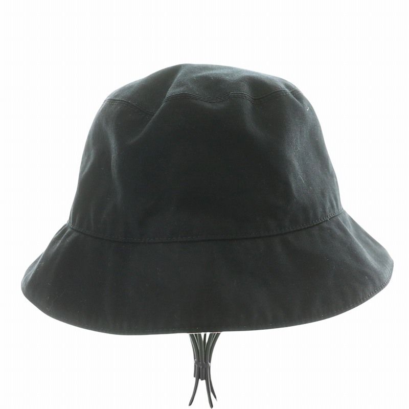 美品 BURBERRY バケットハット リバーシブル ノバチェック ブラック バーバリー Burberry リバーシブル ノバチェック バケット ハット