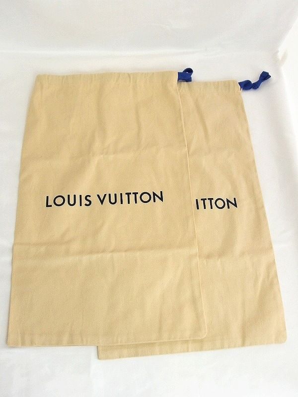 LOUIS VUITTON ルイヴィトン 衣類カバー ガーメント 保存袋 収納袋 2枚