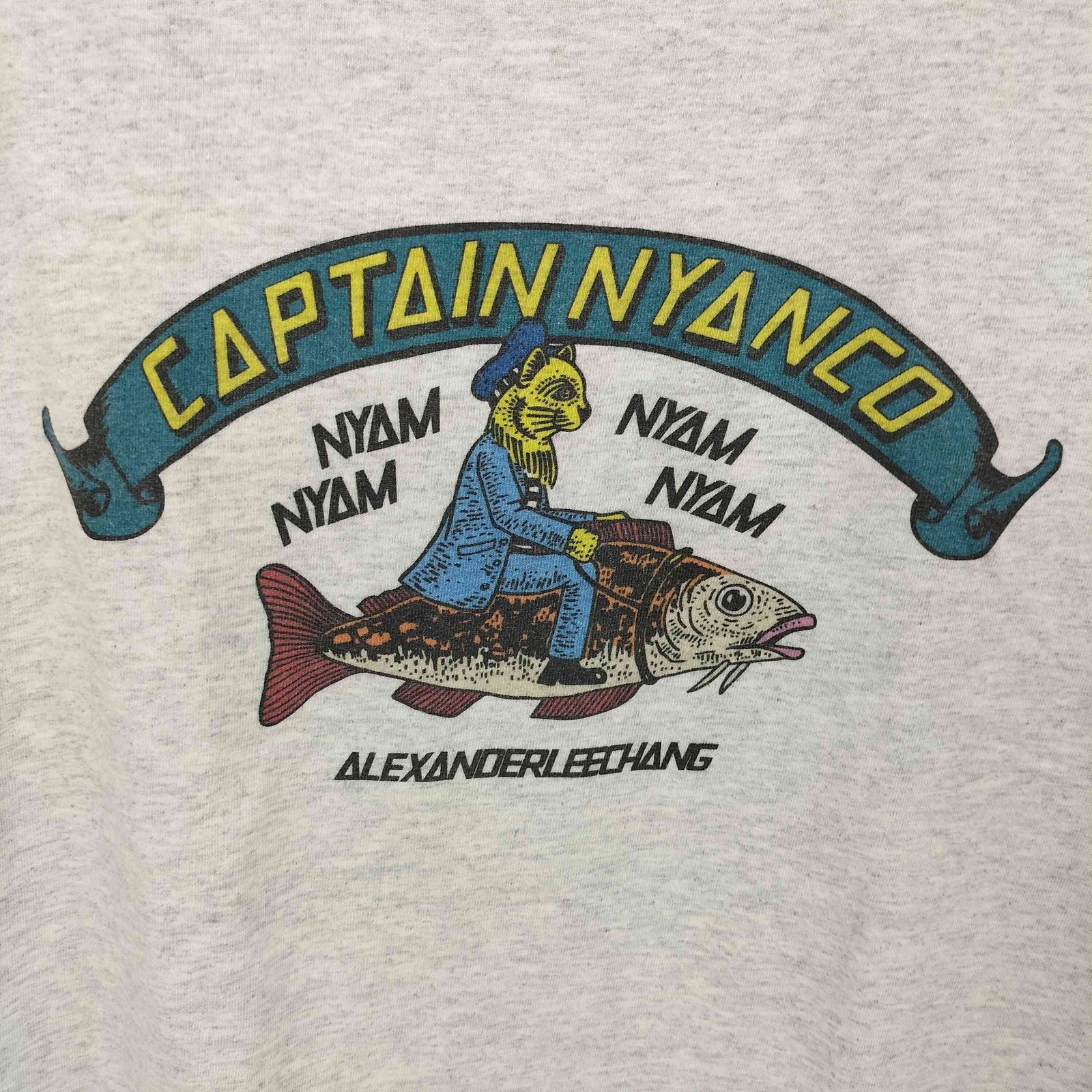 ユーズドフルギ USED古着 CAPTAIN NYANCO T キャプテン ニャンコ 