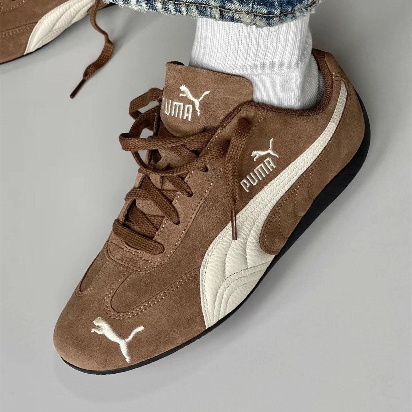 スピードキャットOGオートコーヒー/フローステッドアイボリー プーマ