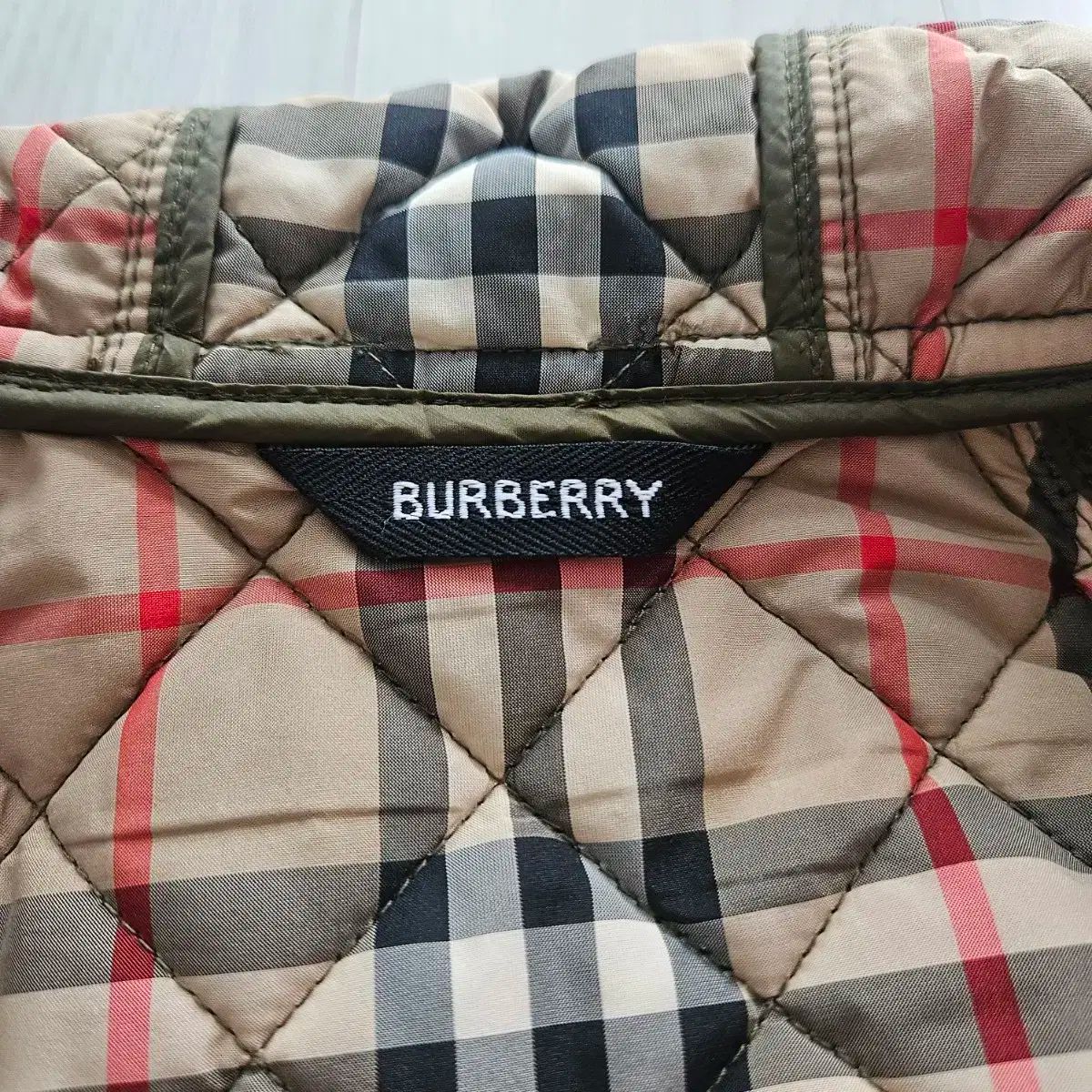 バーバリーキッズキルティング8