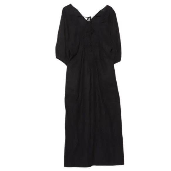 ADAM ET ROPE アダムエロペ リネンボリュームスリーブワンピース 定価¥20 900