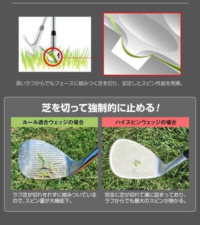 ロフト選べる2本セット】世界最多角溝で誰でも強烈バックスピン! 止まって戻って寄せワン連発！ ダイナゴルフ ダイナミクス ハイスピンウェッジ -  メルカリ