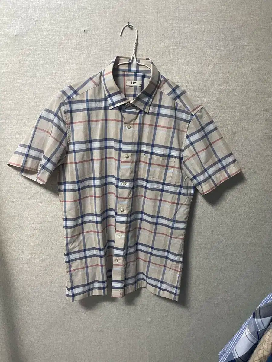 DAKS(ダックス) チェック 半袖 シャツ サイズ 100 - メルカリ