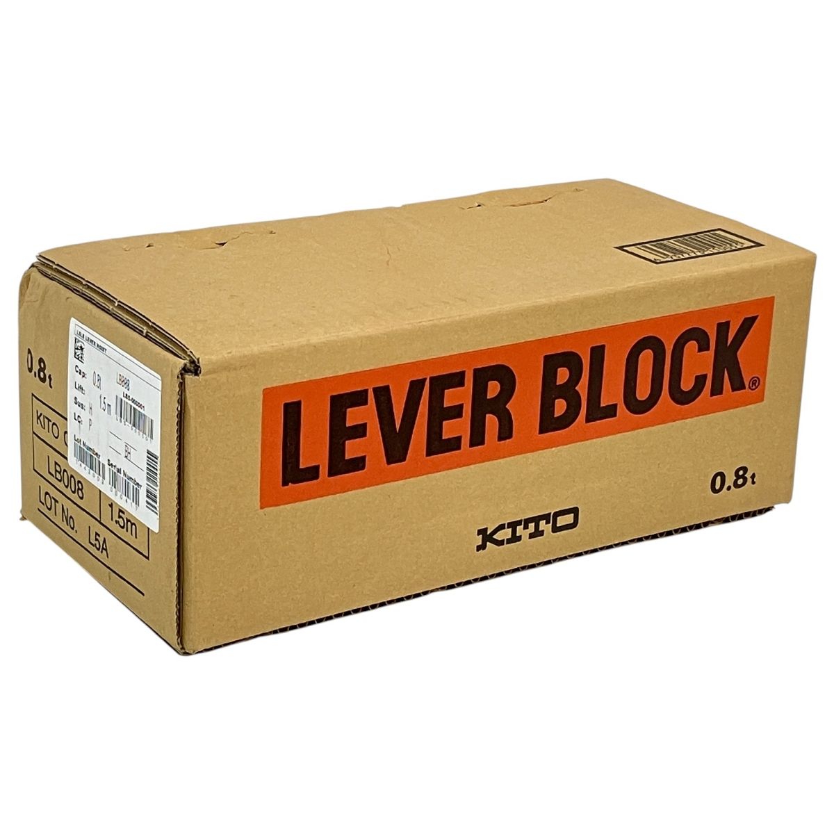 ♥ KITO キトー LB008 0.8トン レバーブロック 工具 吊り具 N10514992