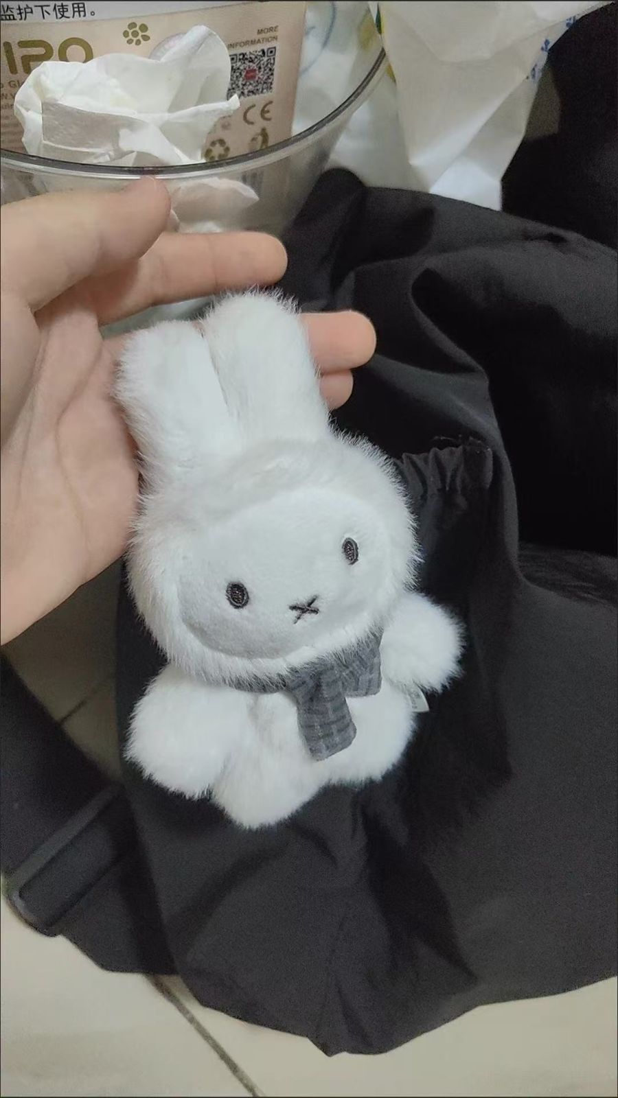 海外限定 VIPO × ミッフィー ドーパミン ぬいぐるみキーホルダー