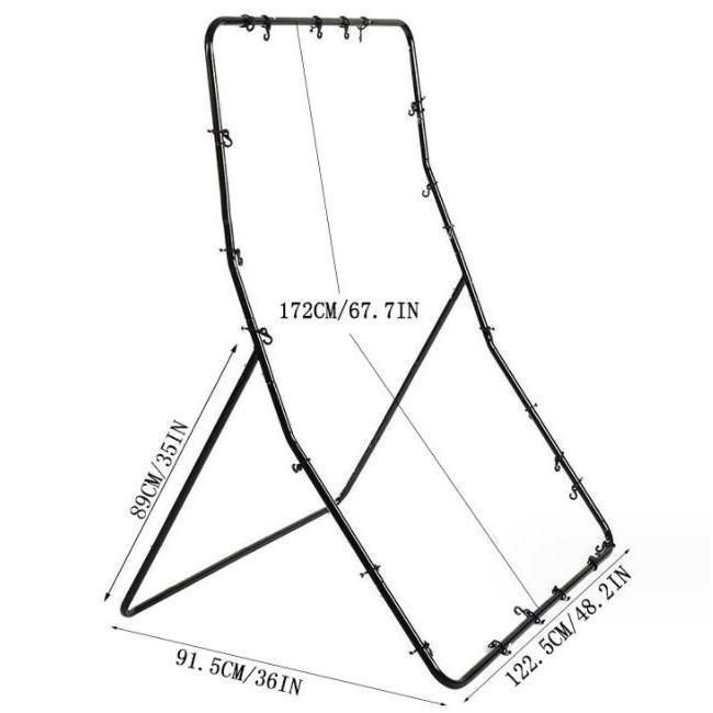 野球ピッチングネット球技の練習用具投球練習用ネットクローバーソフトボールの練習用具守備リバウンドネット軟式硬式対応フィールディングトレーナーピッチング