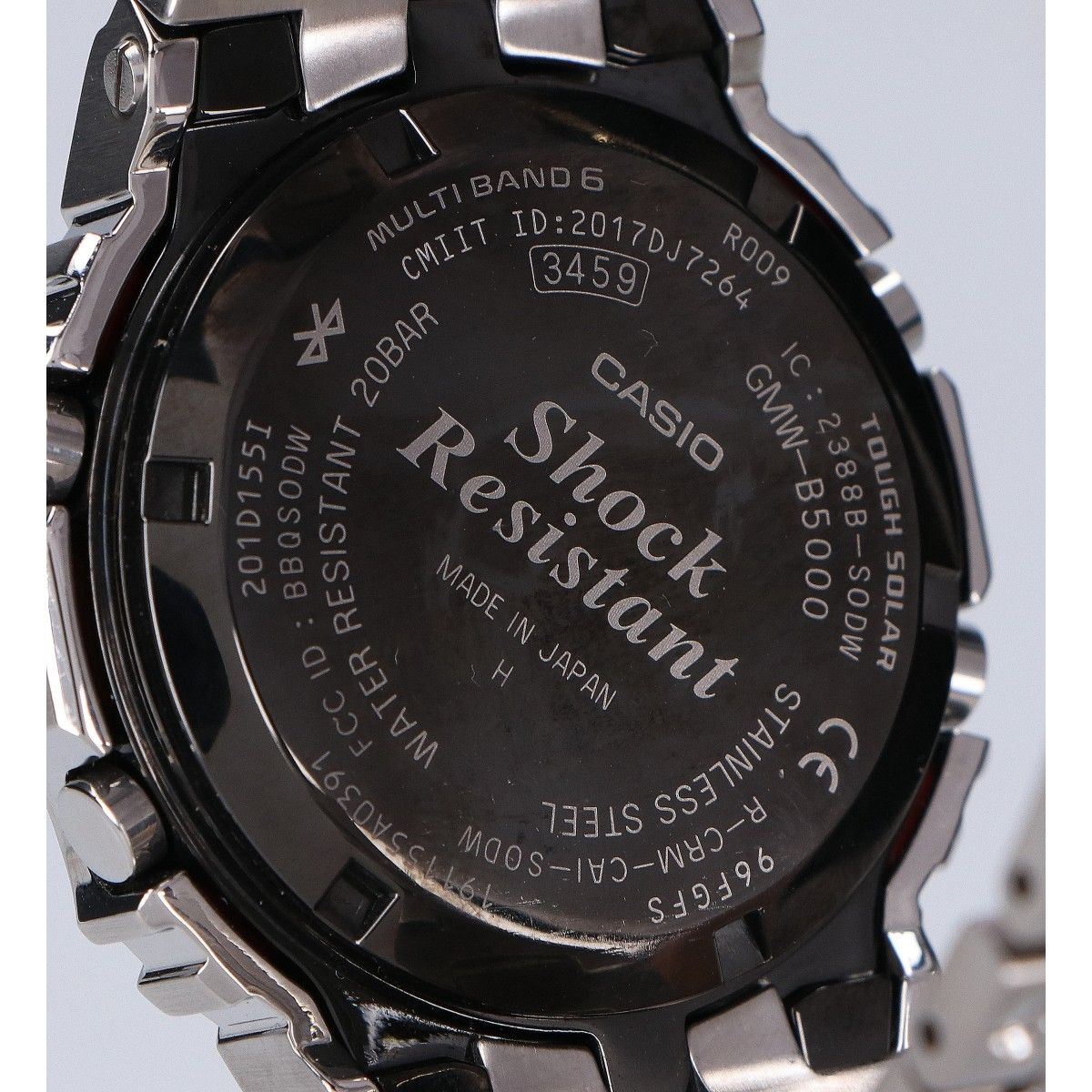 G-SHOCK/Gショック フルメタル Bluetooth対応 タフソーラー 反転液晶