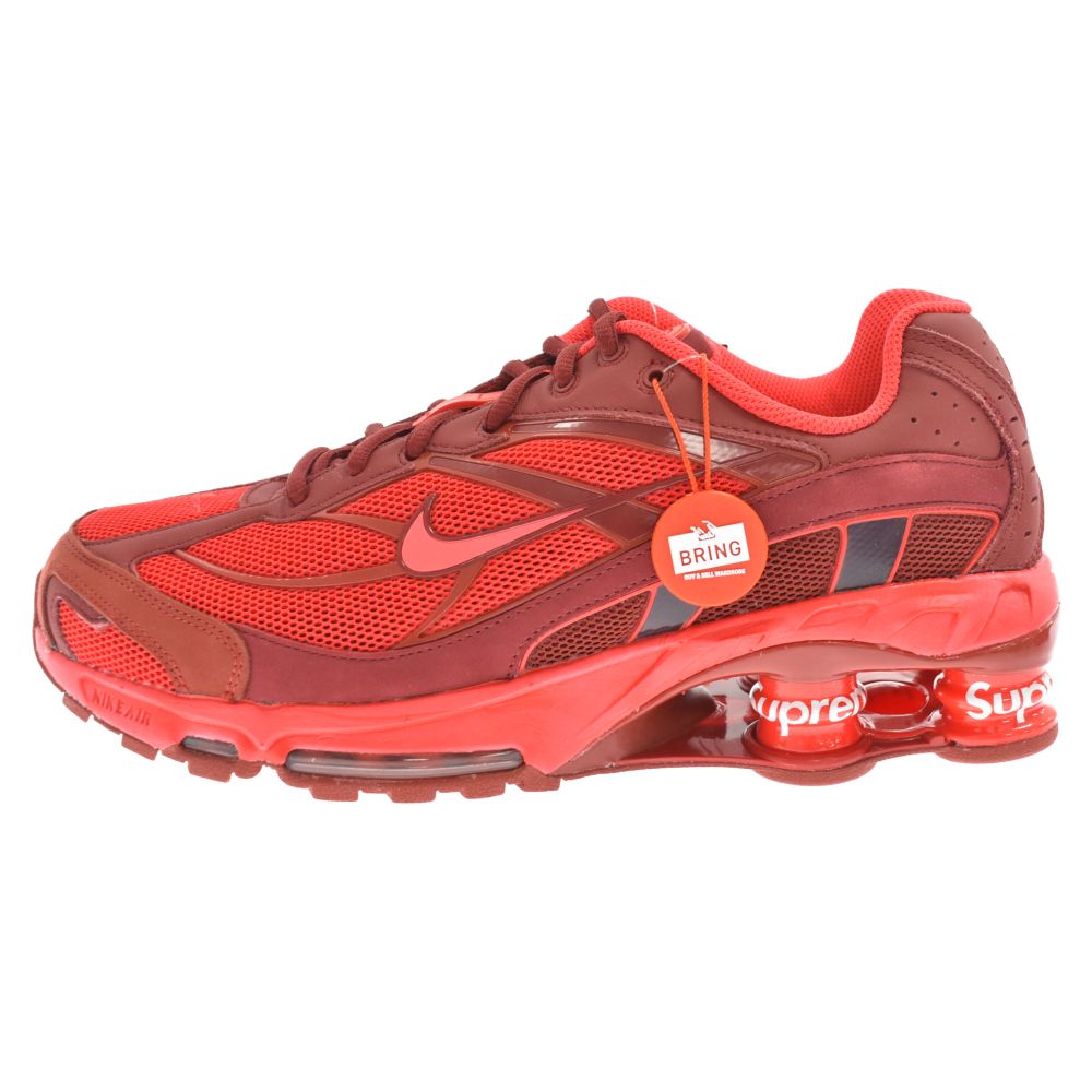 SUPREME (シュプリーム) ×NIKE SHOX RIDE 2 SPEED RED ナイキ ショックス ライド スピード レッド ローカット  スニーカー レッド US10.5/28.5cm DN1615-600 - メルカリ