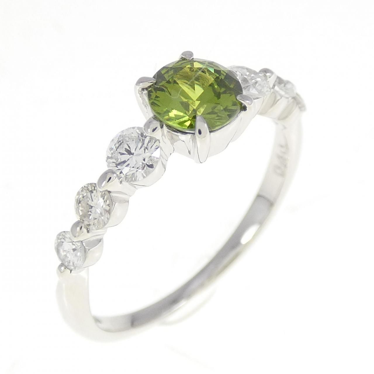 PT デマントイドガーネット リング 0.51CT デマントイドガーネット