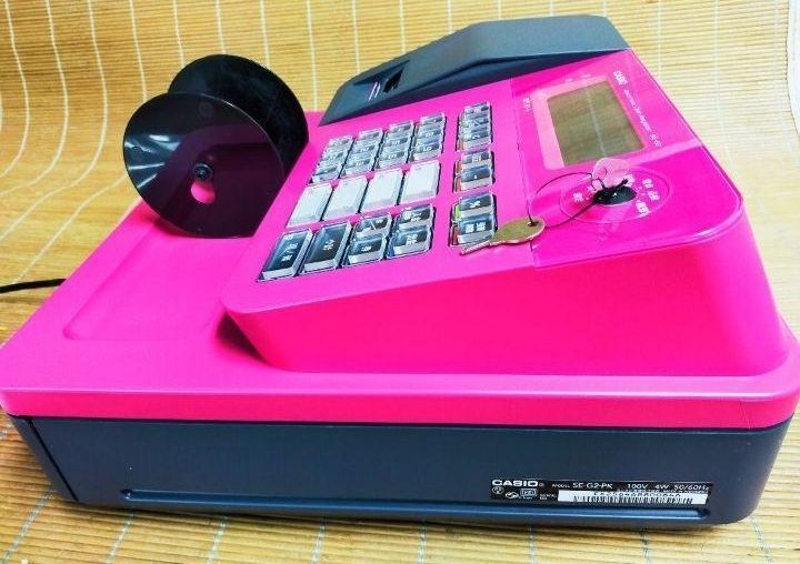 カシオレジスター SE-G2 コンパクト 人気機種 感熱紙 036633
