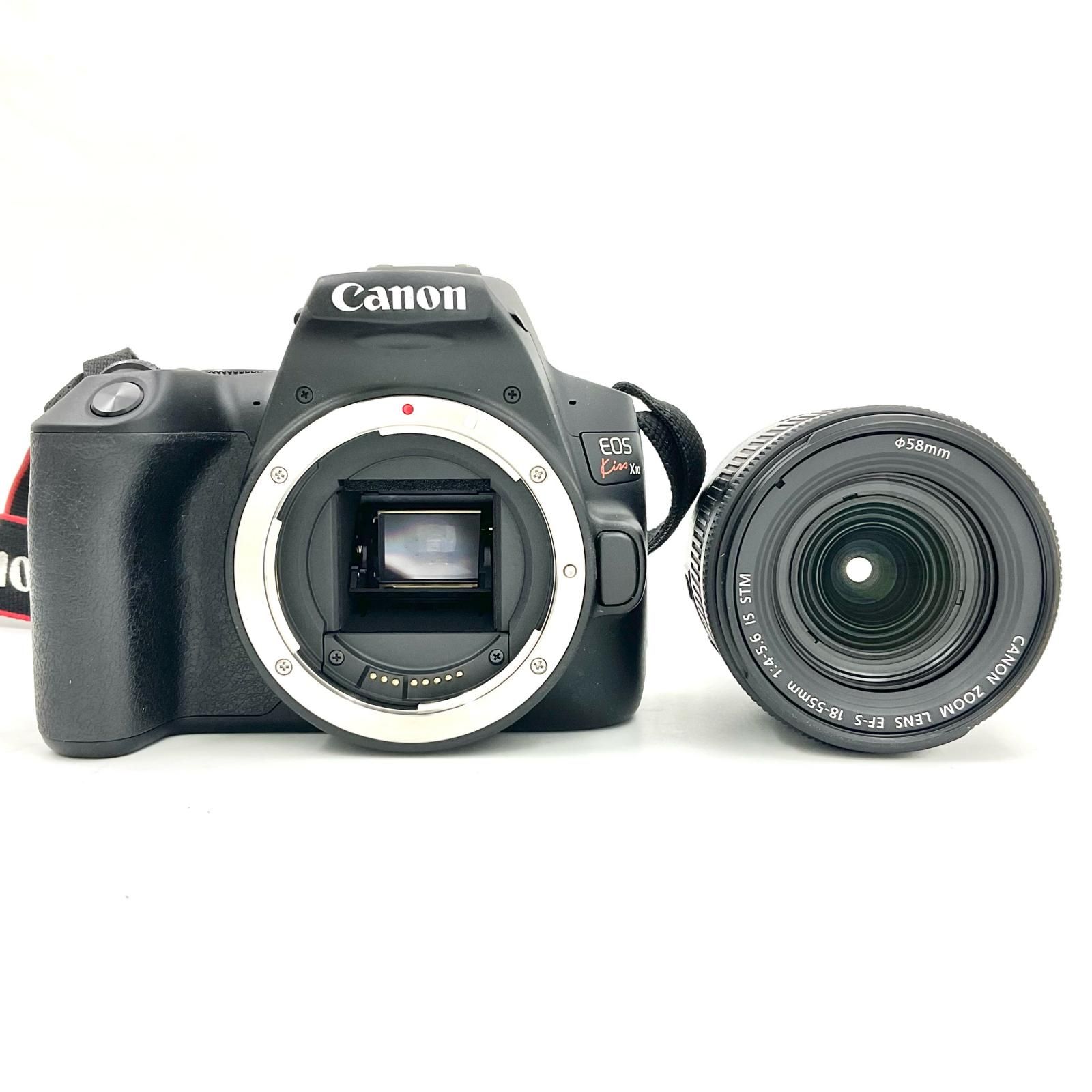 美品☆Canon EOS KISS X10 EF-S18-55 IS STM 【公式通販】