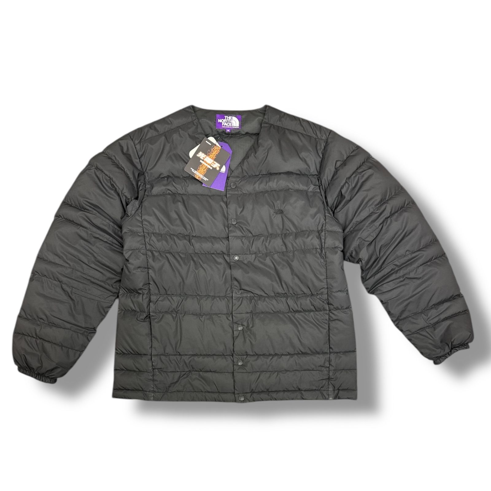 参考上代37400円 未使用品 THE NORTH FACE PURPLE LABEL Down Cardigan 