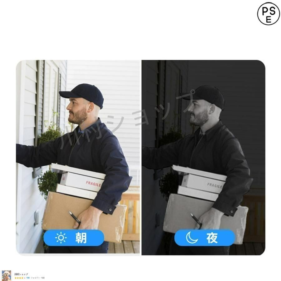 120°広角 自動録画