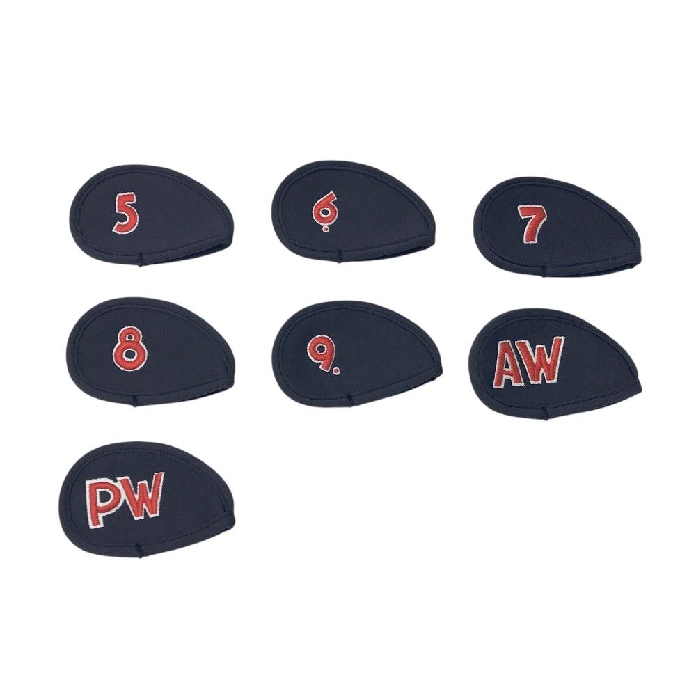 BEAMS GOLF ビームスゴルフ アイアンカバー 7点セット ネイビー系 IR 240101540113 ゴルフウェア ストスト