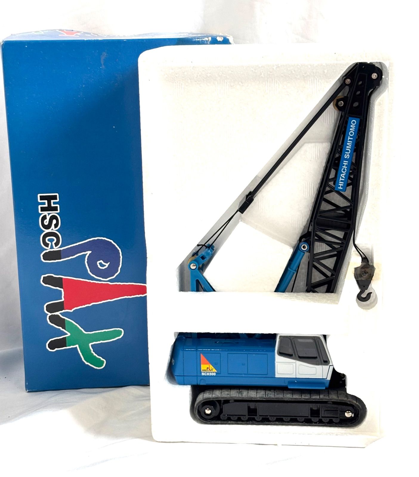 日立住友 1/50 クローラークレーン SCX500 日本製 未使用 保管品 HITACHI SUMITOMO SCX500 1/50 日立住友 1/50クローラー