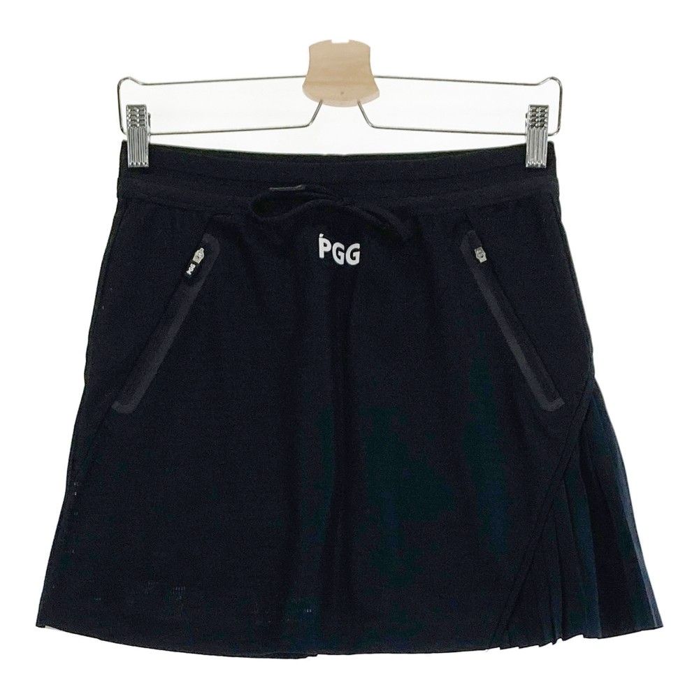 PGG】美品 スカート プリーツ 0サイズ ブラック レディース プリーツ