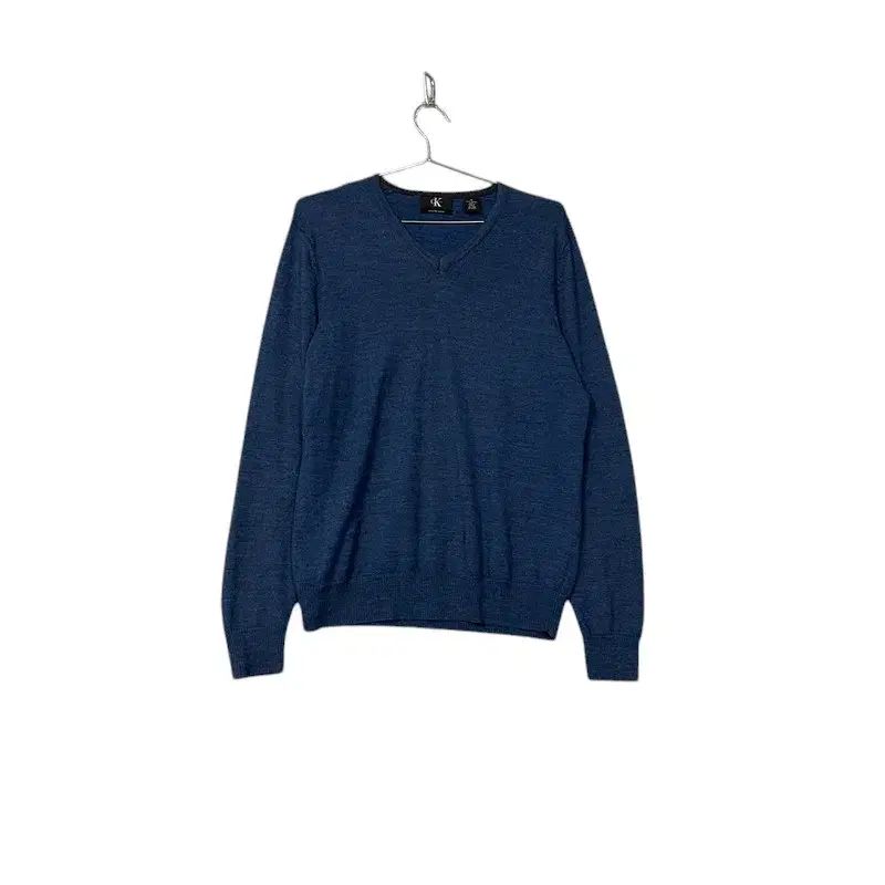 Calvin Klein(カルバ・ンクライン) ネイビー カジュアル Vネック