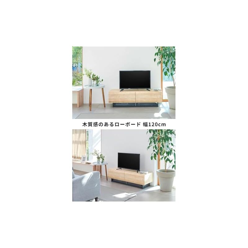 32-50V 大型テレビ用 】 白井産業 テレビ台 ローボード テレビボード
