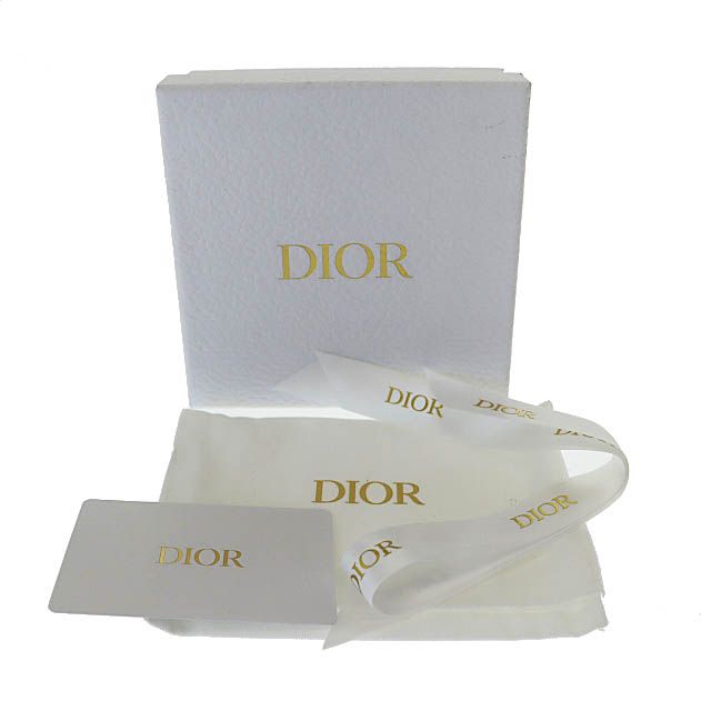 ほぼ未使用　Dior Caro Lavender 折り財布　カードケース　箱付き DIOR | Dior Caro Lavender ウォレット カナージュ カーフスキン