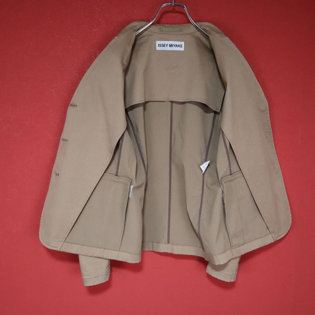 極美品】ISSEY MIYAKE ステッチデザイン テーラードジャケット - メルカリ