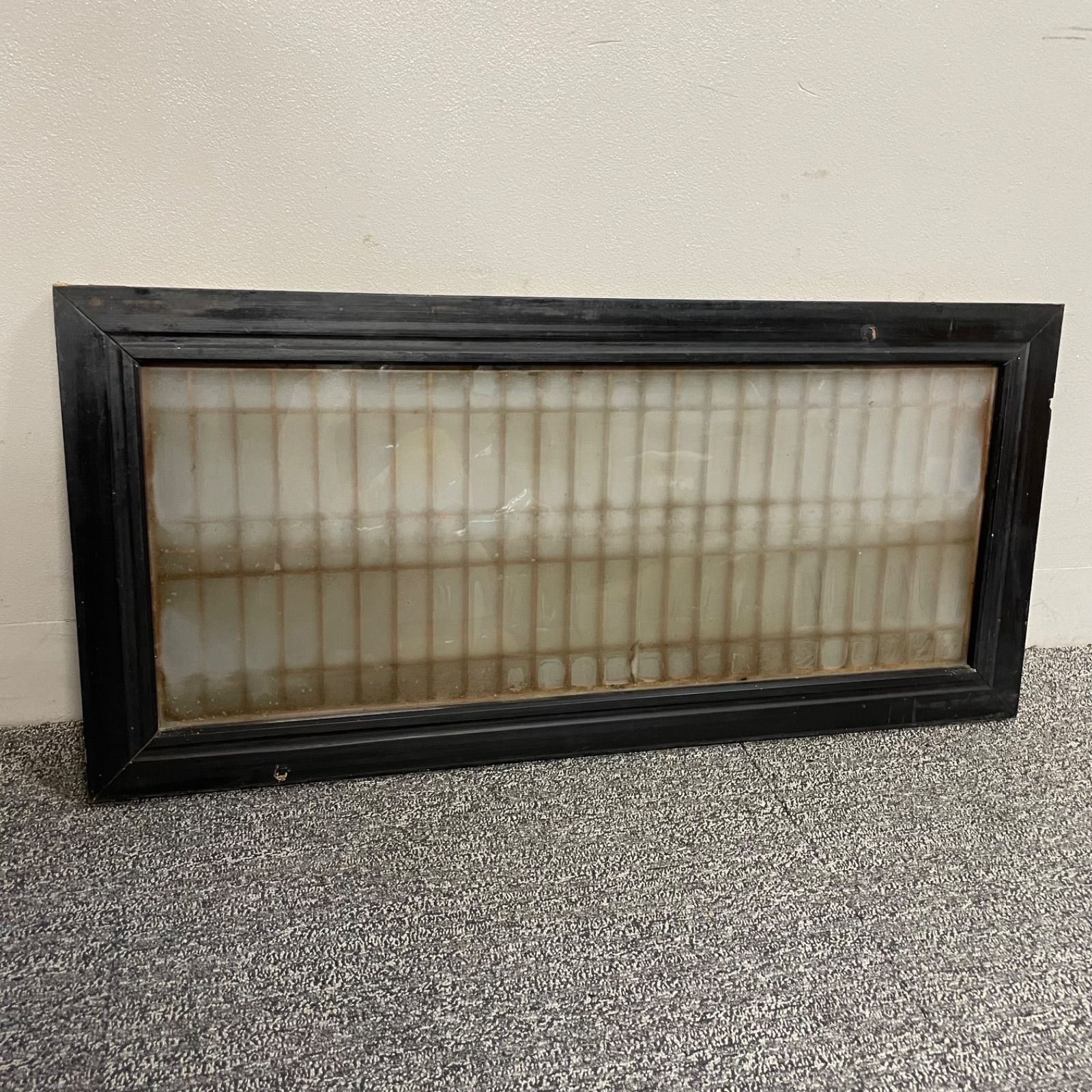 建具 欄間 80cm×37.5cm ガラス 障子欄間 - メルカリ