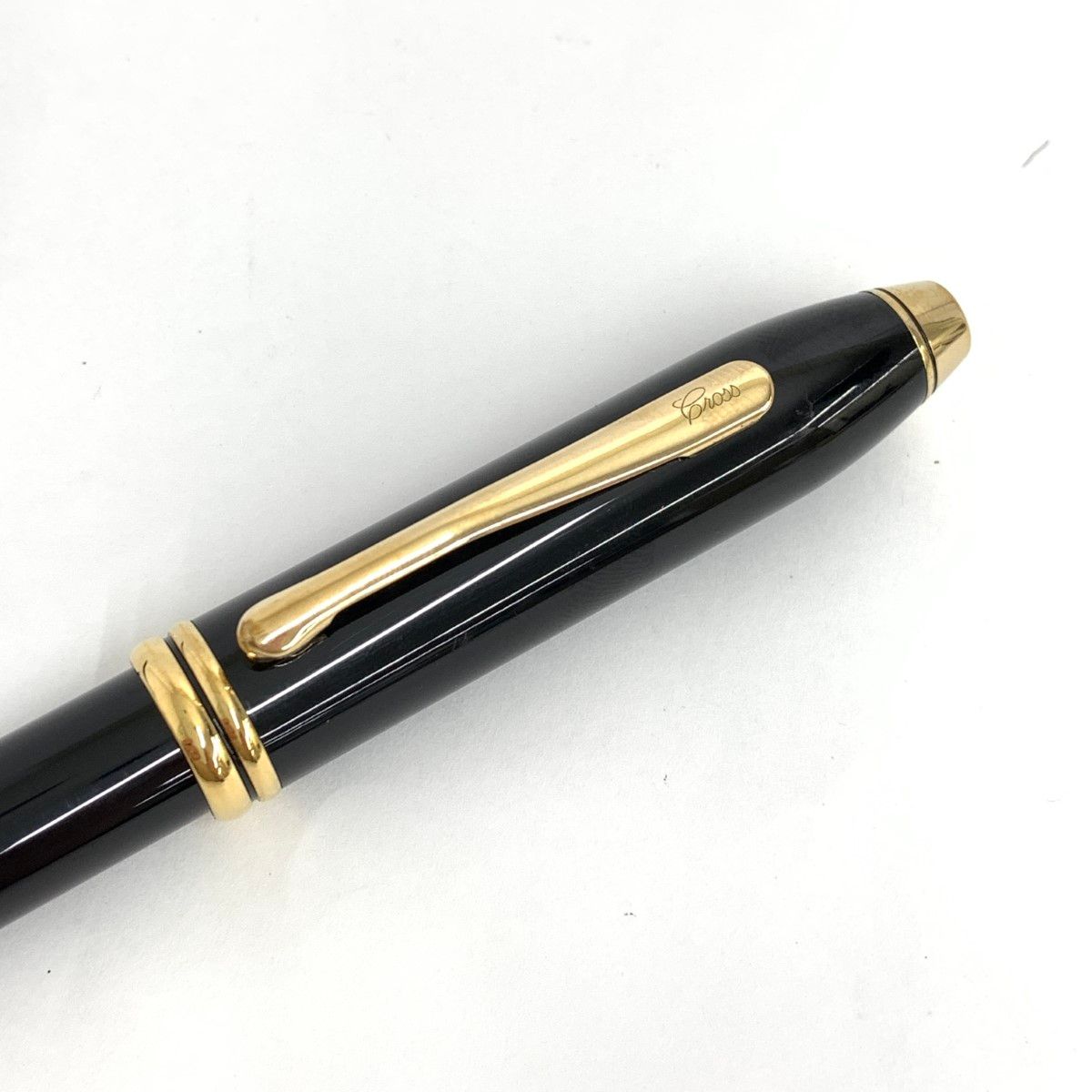 CROSS クロス 万年筆 ブラック タインゼント/ペン先585 240001104384