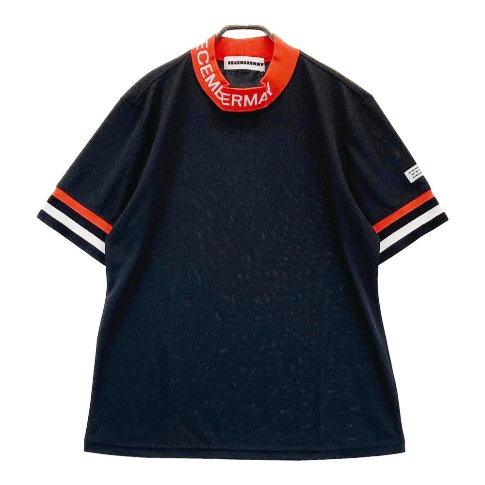 サイズ：XL DECEMBERMAY ディセンバーメイ モックネック 半袖Tシャツ  