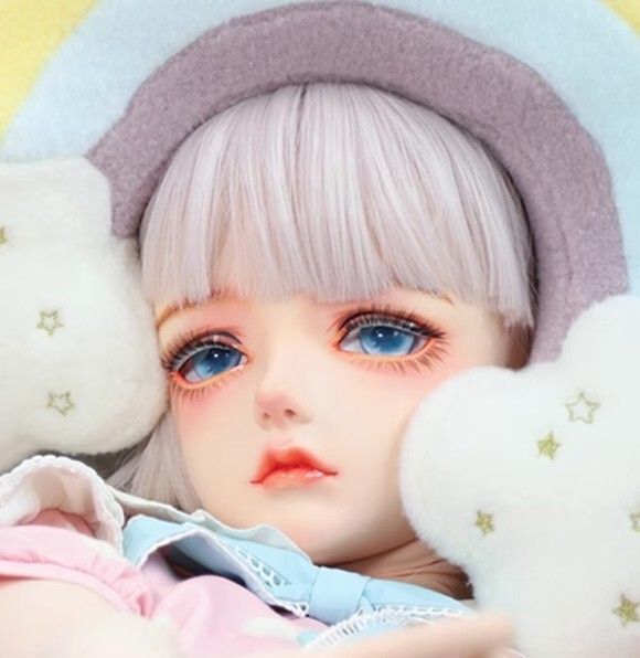ハーフマスク　ロリータ人形 コスプレマスク 変身 仮装 着ぐるみ 二次元美少女 ハーフマスク カツラなし ブラック 小さめ 頭囲55cm以下 ヘッド