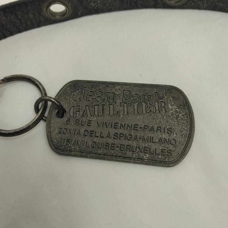 ジャンポールゴルチェJeanPaulGAULTIERドッグタグウォレットチェーン 楽天市場】【中古】Jean Paul GAULTIER / ドッグタグウォレット