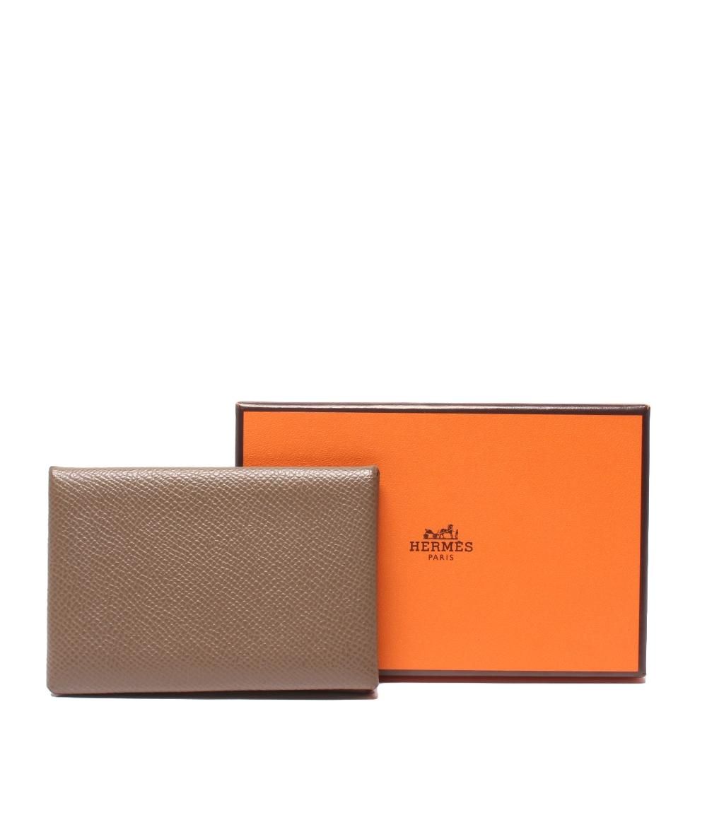 美品 エルメス カルヴィ デュオ エプソン ローズコンフェッティ Z刻印